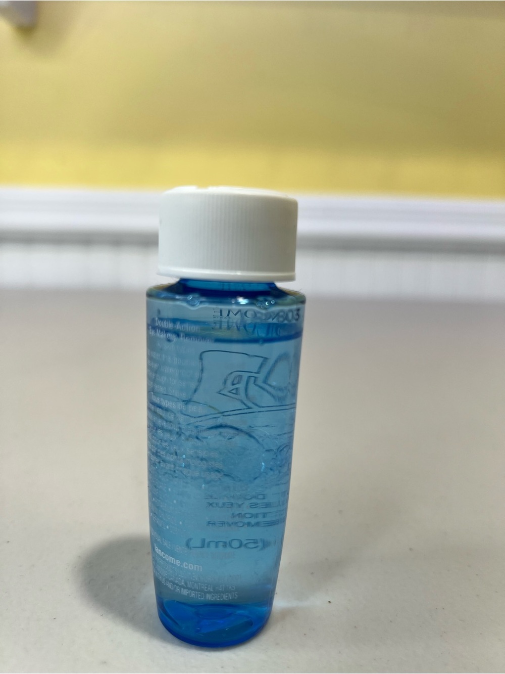 Lancome Blue Facial makeup remover Cleansing Solution